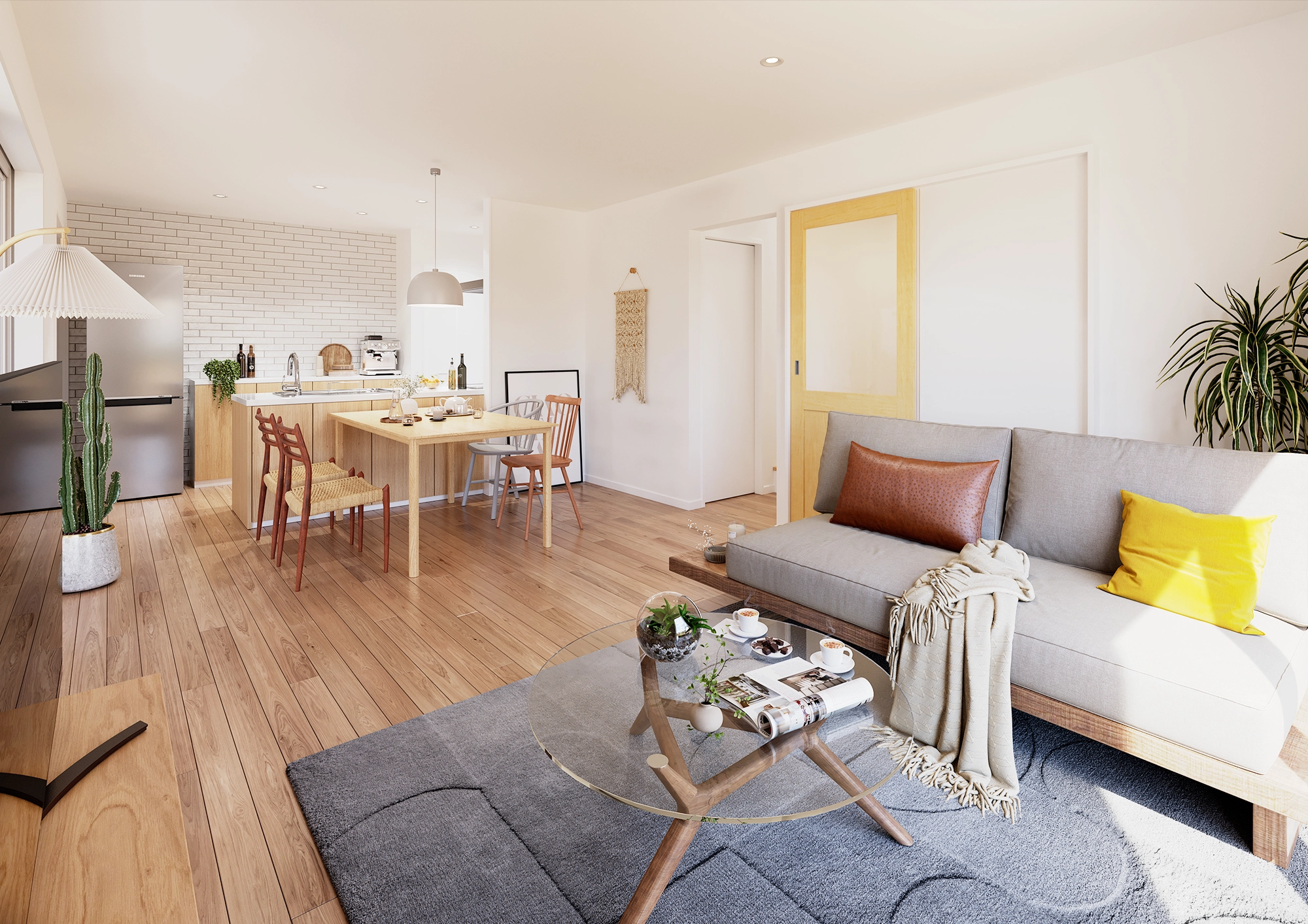 LIVING / DINING / KITCHEN LIVING / DINING / KITCHEN
